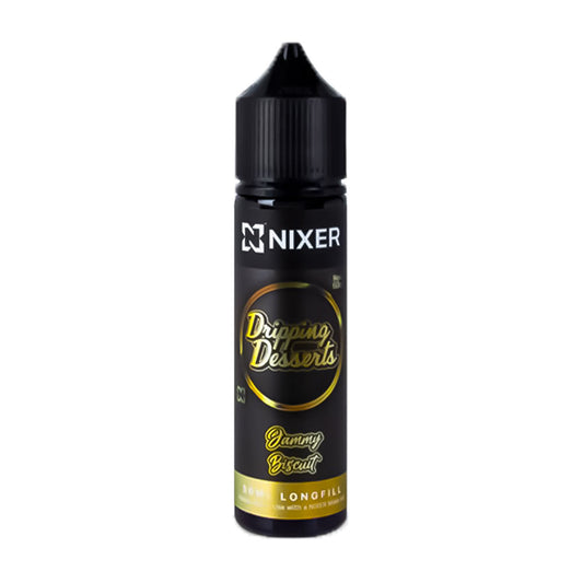 Jammy Biscuit Nixer x Dripping Desserts 60ml Longfill Concentrate Eliquid