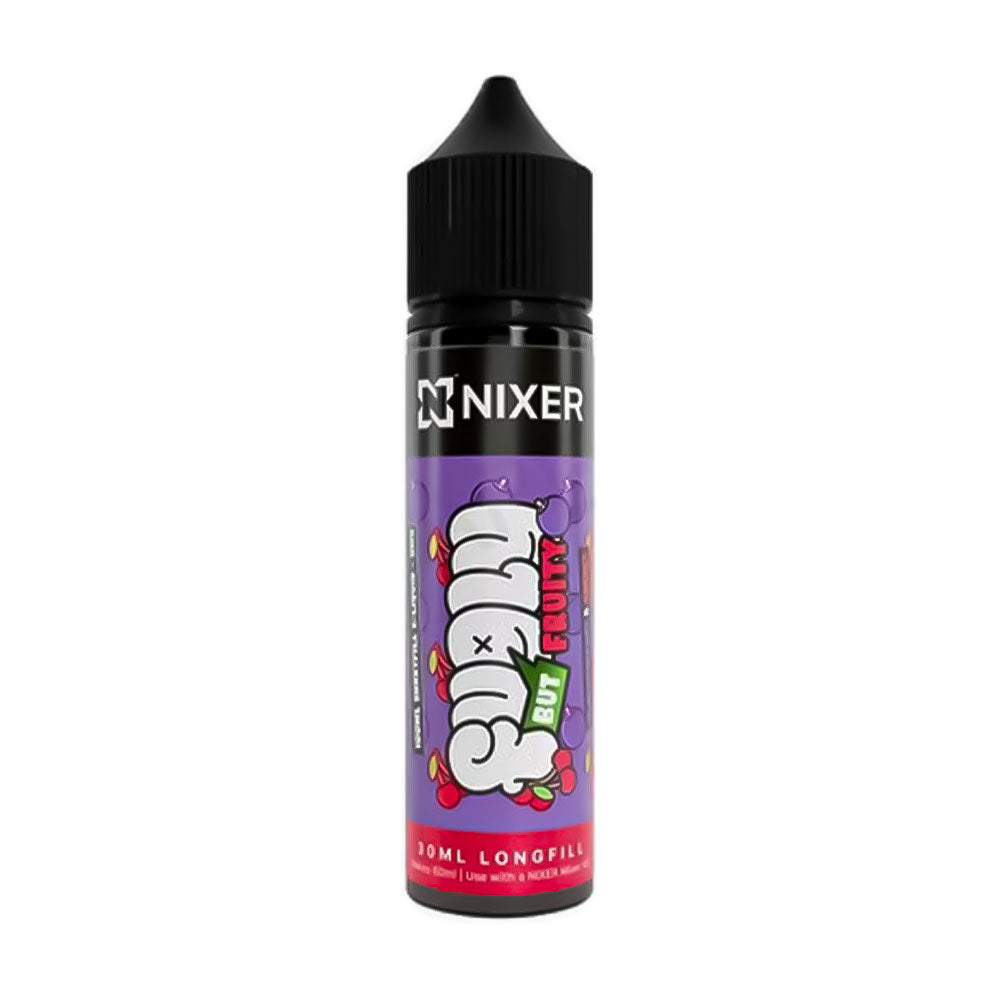 Blackcurrant Cherry Nixer x Fugly But Fruity 60ml Longfill Concentrate Eliquid