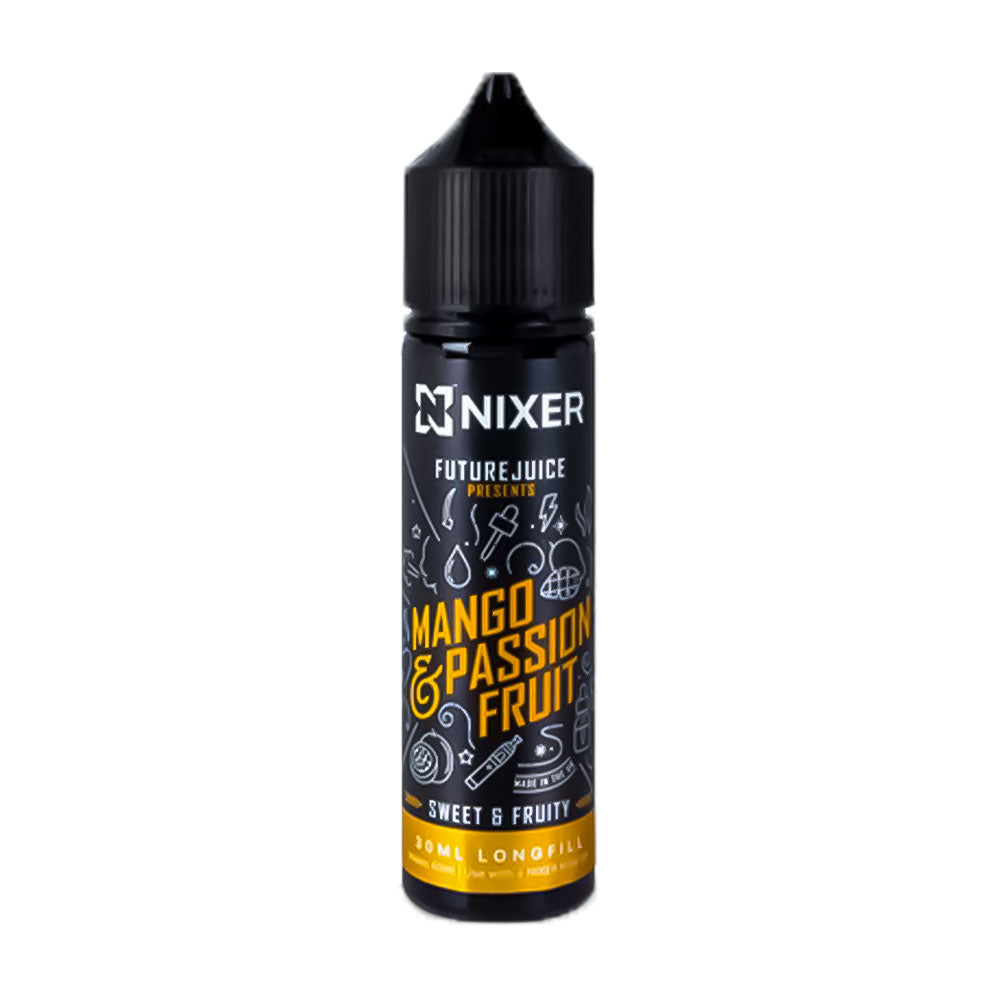 Mango & Passionfruit Nixer x Future Juice 60ml Longfill Concentrate Eliquid