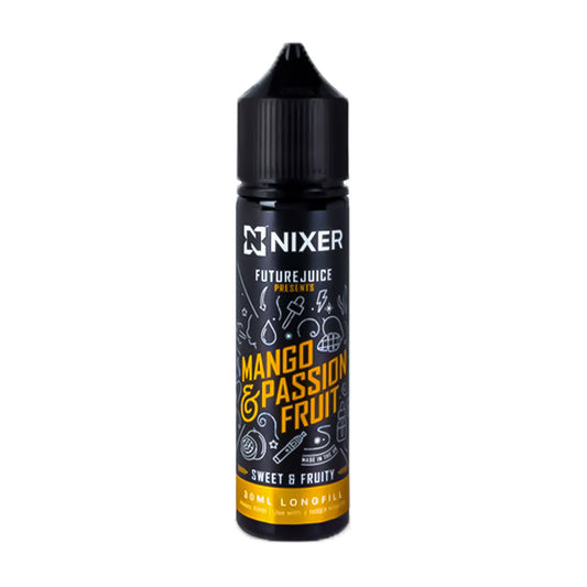 Mango & Passionfruit Nixer x Future Juice 60ml Longfill Concentrate Eliquid