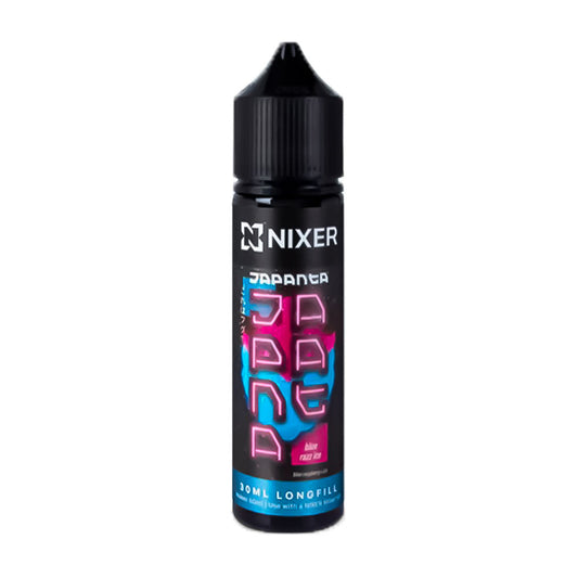 Blue Razz Ice Nixer x Japanta 60ml Longfill Concentrate Eliquid