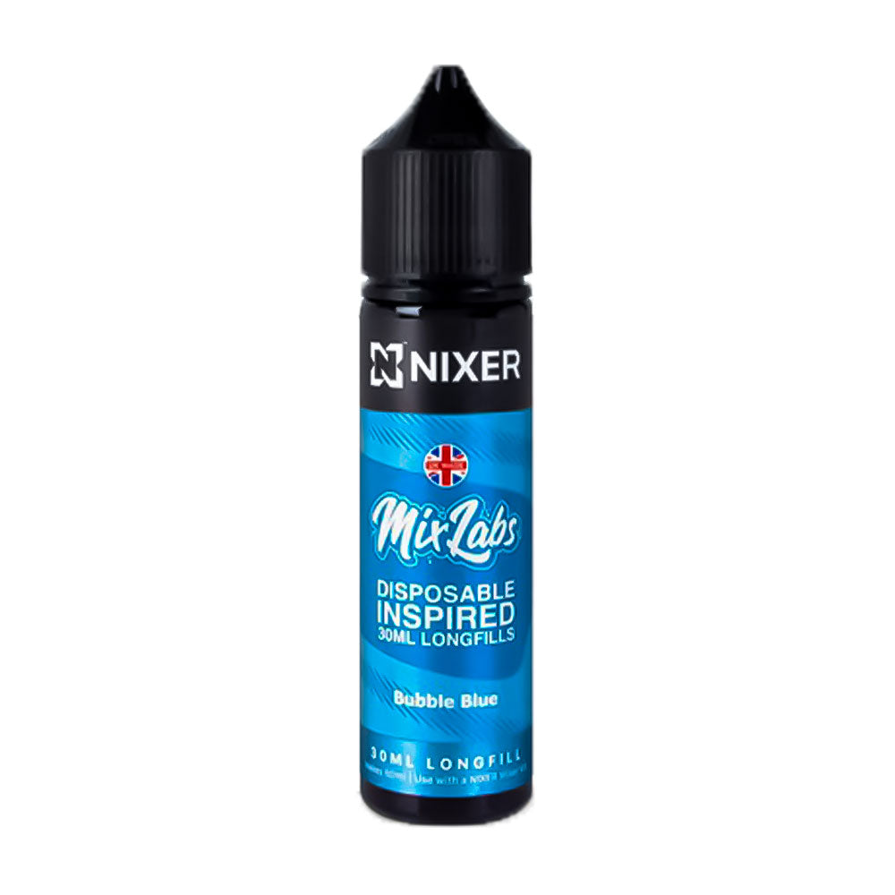Bubble Blue Nixer x Mix Labs 60ml Longfill Concentrate Eliquid