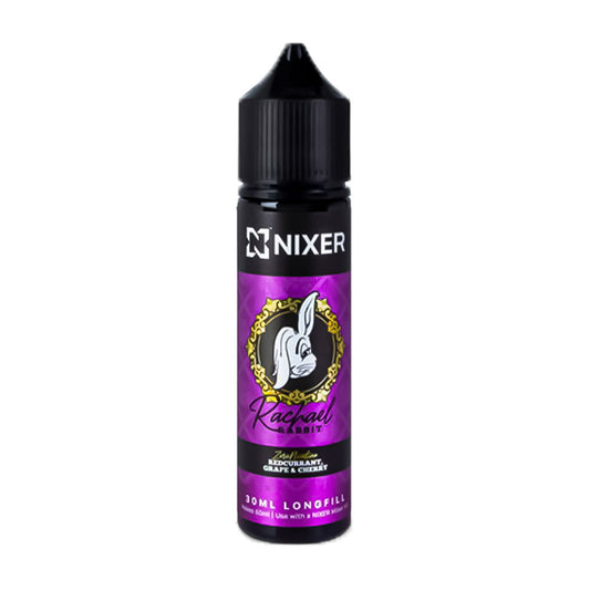 Redcurrant Grape & Cherry Nixer x Rachael Rabbit 60ml Longfill Concentrate Eliquid