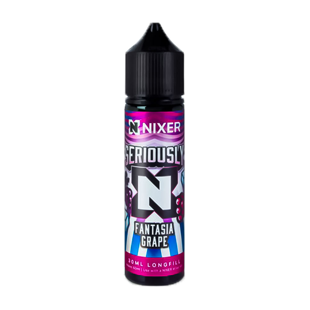 Fantasia Grape Nixer x Seriously 60ml Longfill Concentrate Eliquid