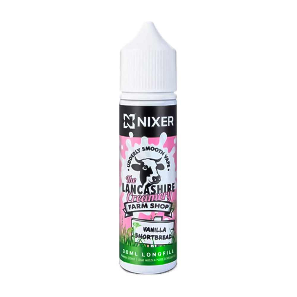Vanilla Shortbread Nixer x The Lancashire Creamery 60ml Longfill Concentrate Eliquid