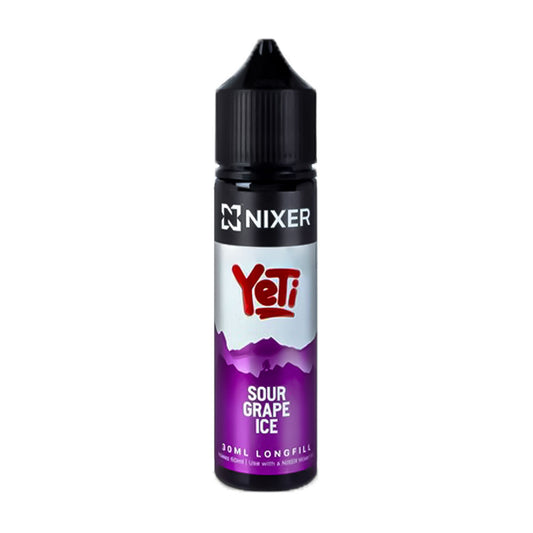 Sour Grape Ice Nixer x Yeti 60ml Longfill Concentrate Eliquid