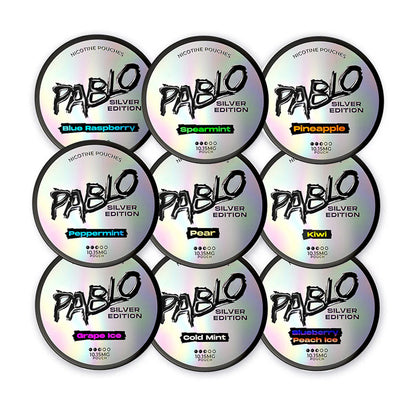 Pablo Silver Edition Nicotine Pouches - 10mg