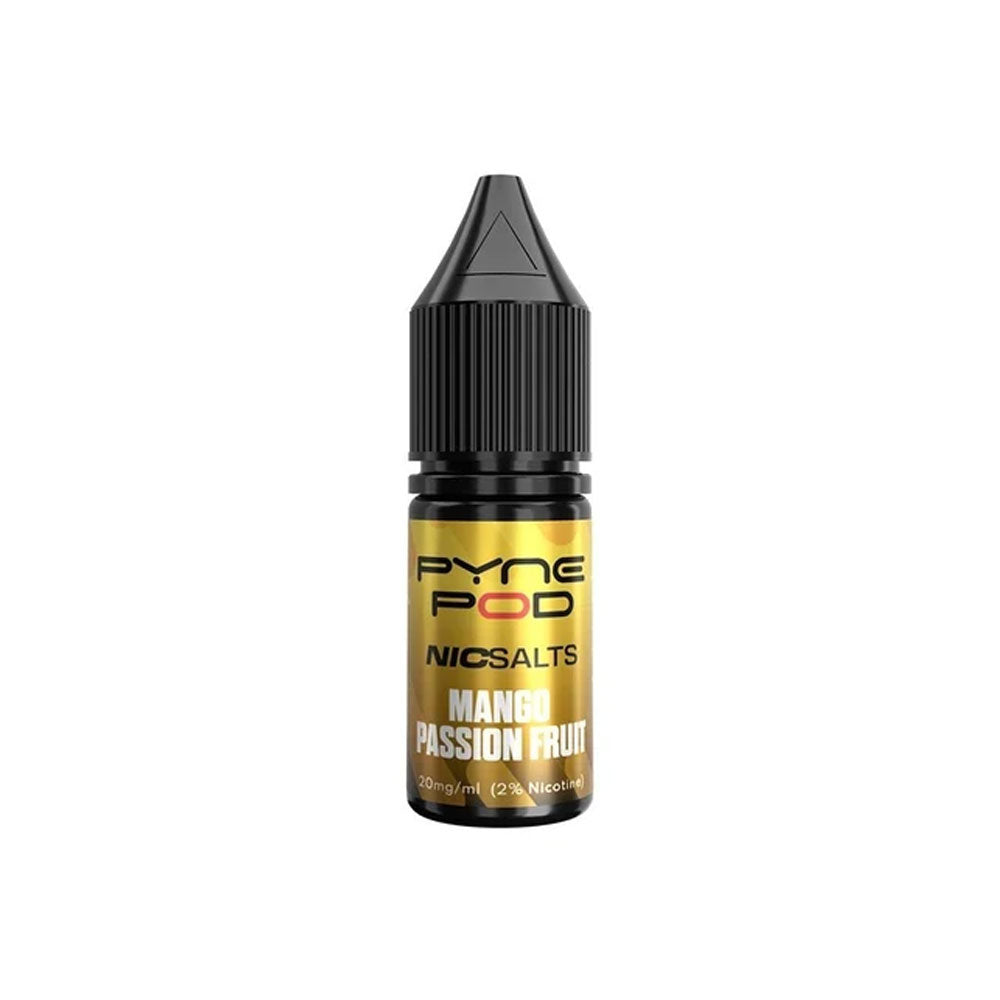 Mango Passion Fruit Pyne Pod 10ml Nic Salt E Liquid