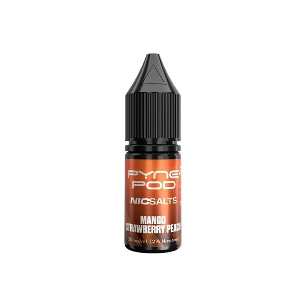 Mango Strawberry Peach Pyne Pod 10ml Nic Salt E Liquid