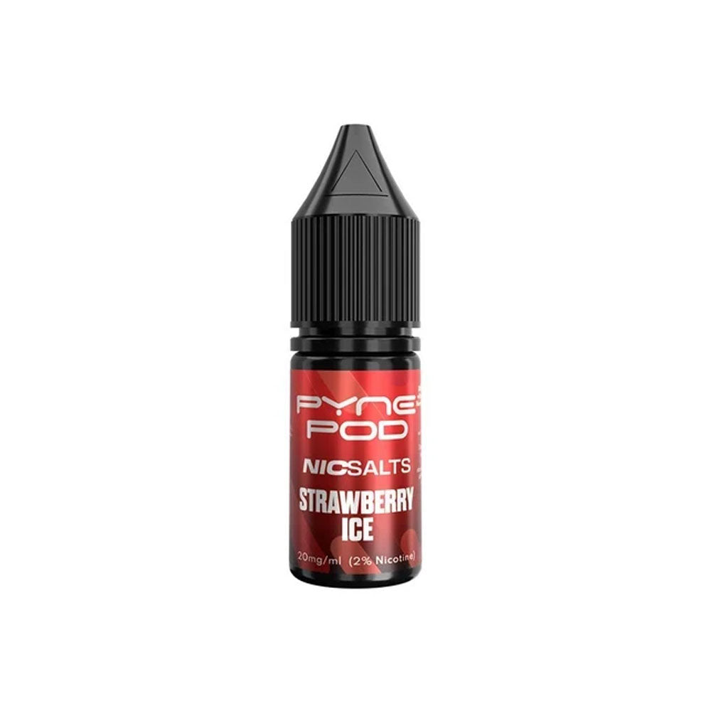 Strawberry Ice Pyne Pod 10ml Nic Salt E Liquid