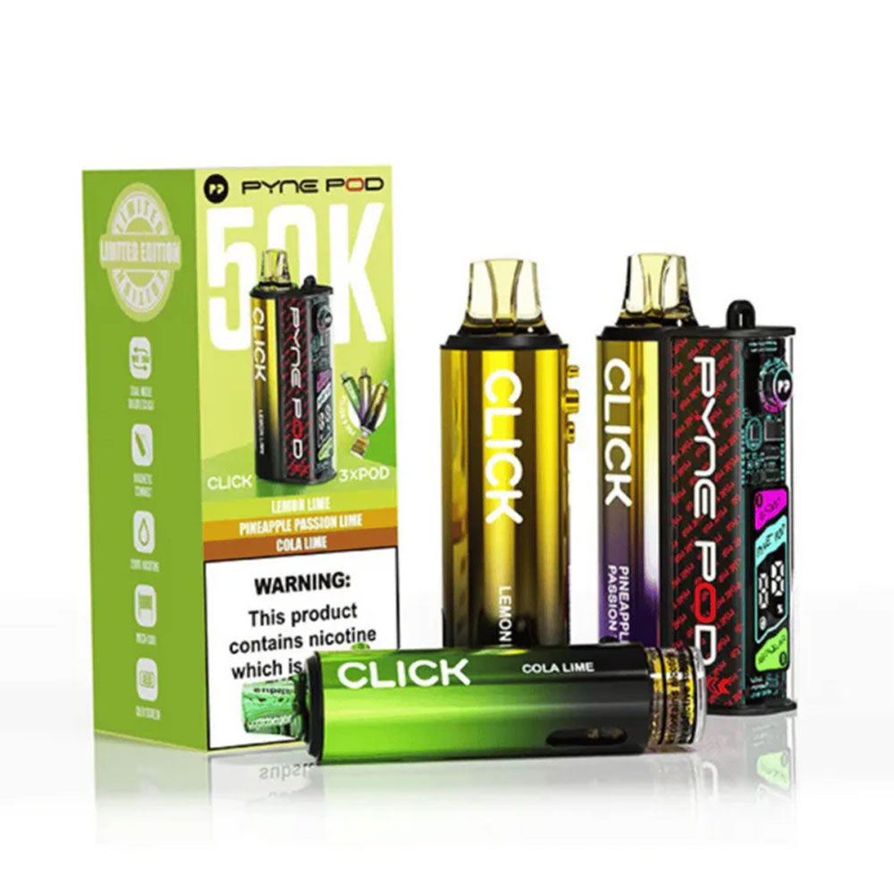 PYNE Pod Click 50K Prefilled Kit - Lime Edition
