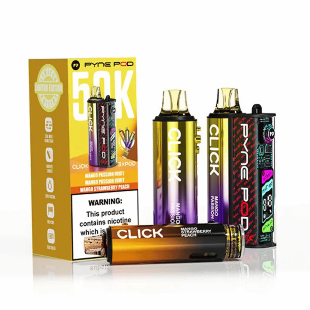 PYNE Pod Click 50K Prefilled Kit - Mango Edition