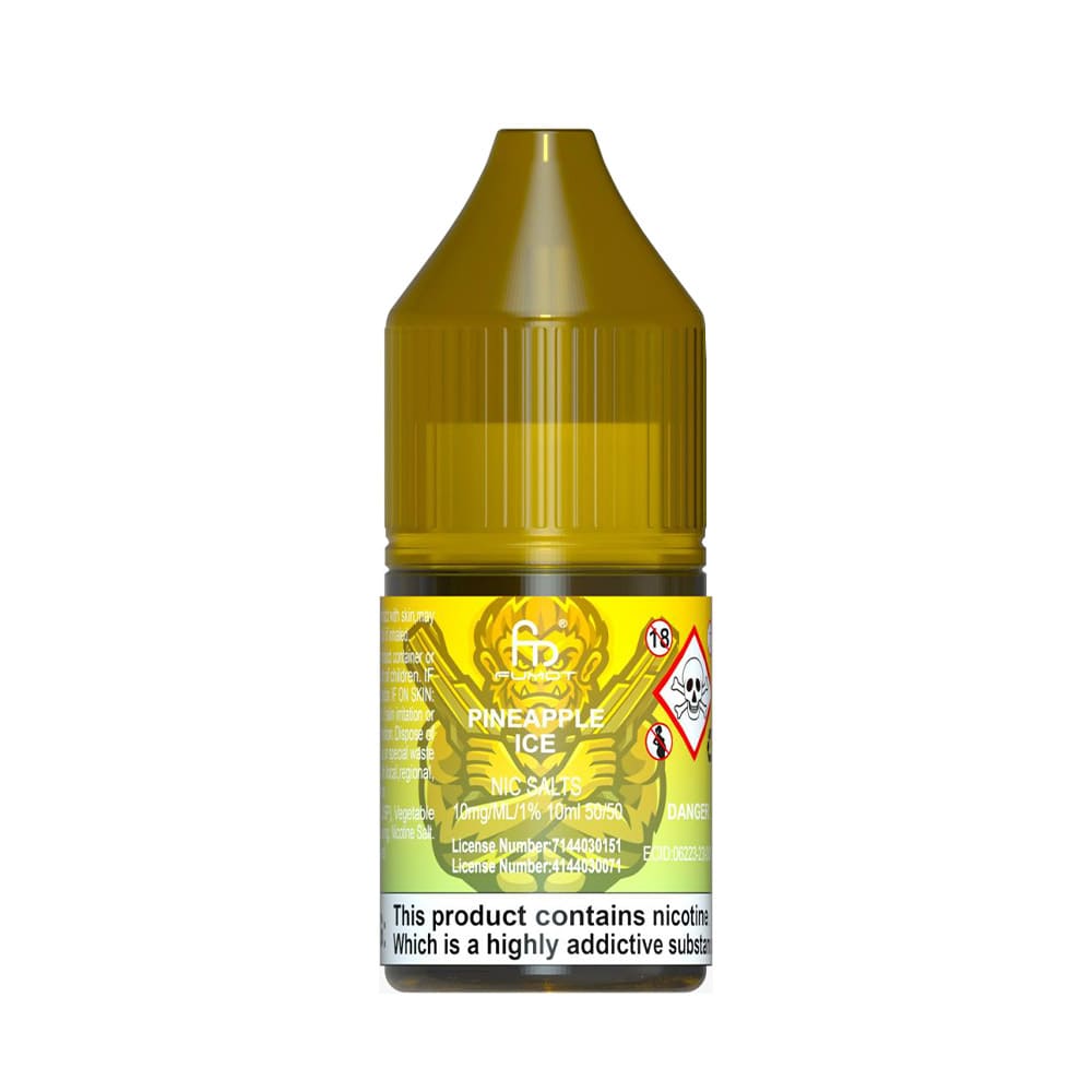Pineapple Ice RandM 10ml Nic Salt E Liquid