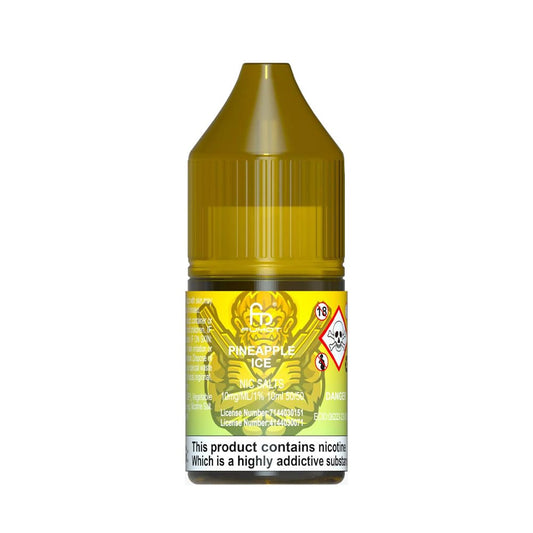 Pineapple Ice RandM 10ml Nic Salt E Liquid