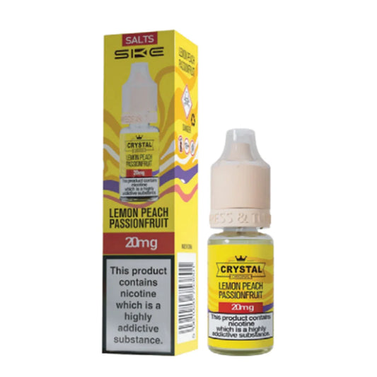 Lemon Peach Passionfruit SKE Crystal Original 10ml Nic Salt E Liquid