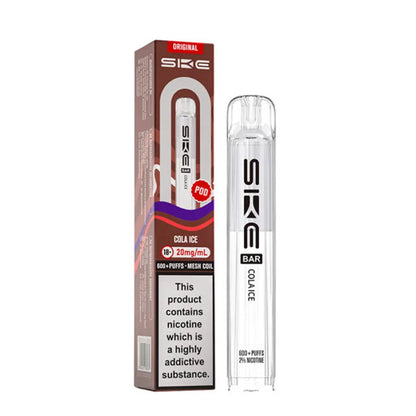 SKE Crystal Original 600 Prefilled Pods - Cola Ice
